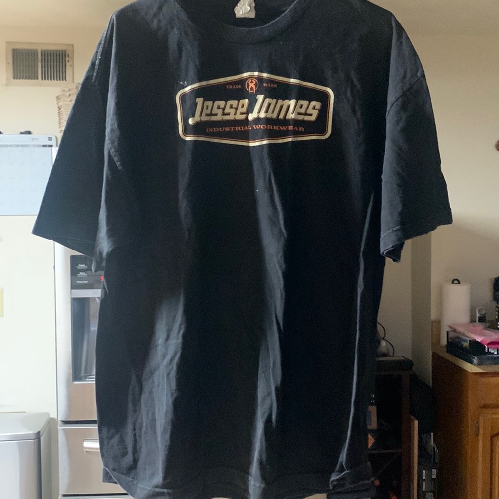 Mens XL T-Shirt *Vintage* Jesse James Hot Rod Industrial Workwear
